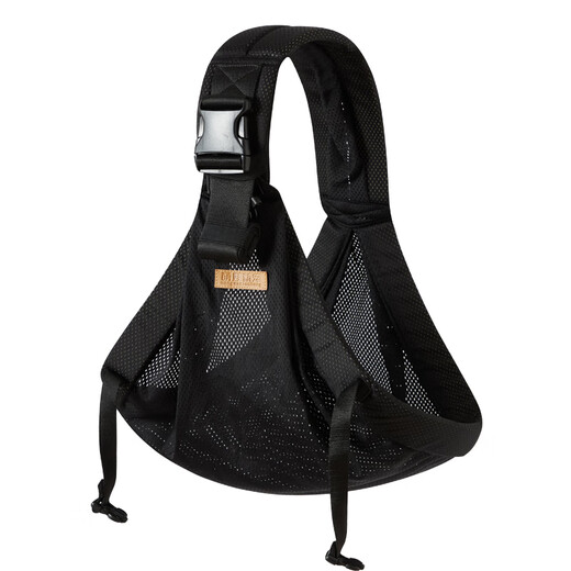 Süßes Baby Neues Lieblingsbaby Holding Baby Magic Waffe Babygurt befreien Hände Neugeborenes Baby mit Baby horizontal Baby Baby aus einfache kleine Monate alte JD Light Travel Model - Cool Schwarz