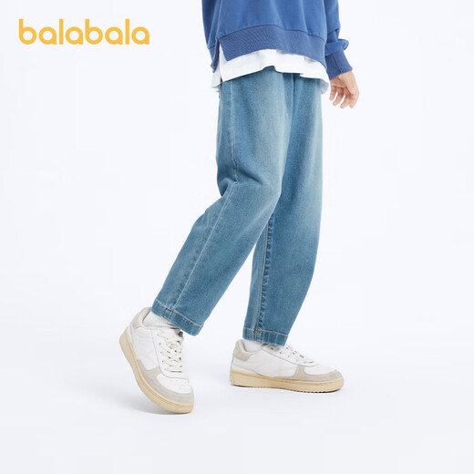 Barlabara children's dress boys long pants children's pants 2025 spring shift jeans fashion versatile trend 209125108102