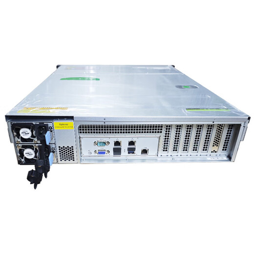 超云R3215 2U机架式服务器主机 自主可控 国产新 海光C86架构 hygon 2颗海光7375(2.0G/64核心) 128G内存/960G SSD+8T SAS*3
