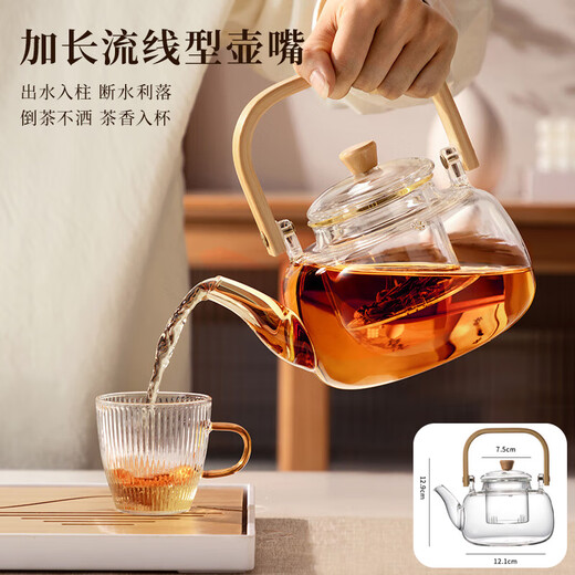 Niye electric ceramic stove tea maker teapot set tea stove around the stove to make tea 2025 new household heating tea making health care