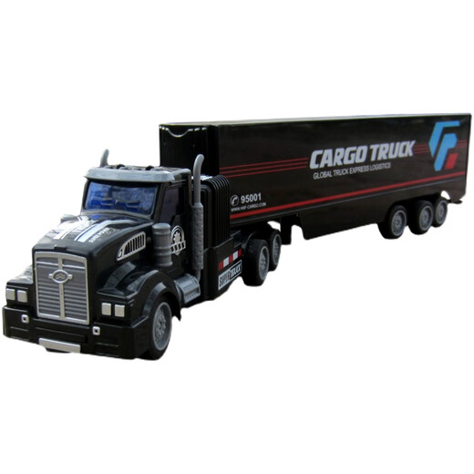 Chuangjing Yishang simulated remote control model large truck children's remote control semi-trailer toy car RC electric truck simulated transport truck charging red short front oil tanker standard configuration