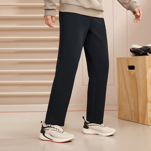 361 Sports pants men's autumn and winter casual sweatpants straight running loose knitted long pants men 652334711D-5