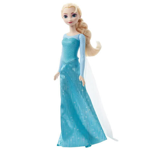 Barbie (Barbie) Juguetes para niños Regalo de cumpleaños de la princesa Frozen 1 Princesa Elsa Doll Hlw47
