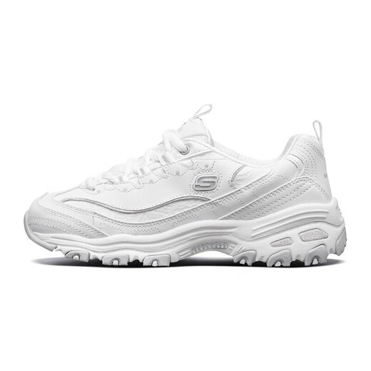 Skechers Damenschuhe Sommer Dicker Sohle Daddy Schuhe vielseitige atmungsaktive Panda -Schuhe weiche Sohle