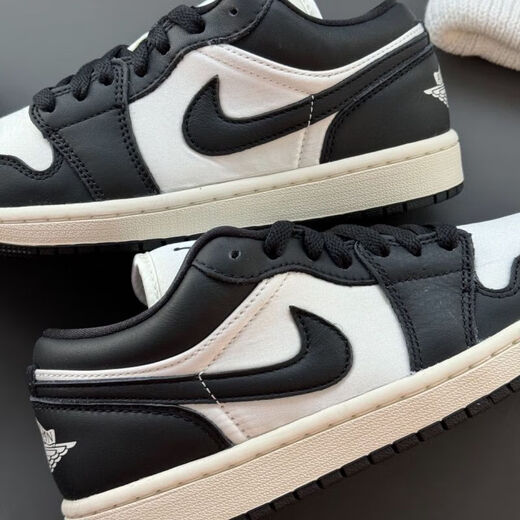 Nike (Nike) Basketballschuhe Frauenschuhe 2025 Sommer New Air Jordan Sport und Casual Wear-Resistant und Pushioned Freizeitschuhe FB9893-101 Schwarz und Weiß 40