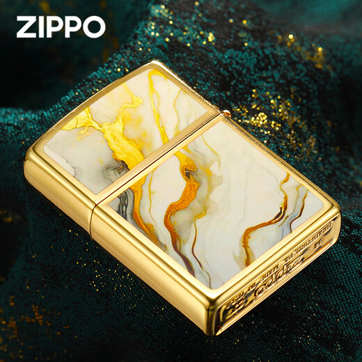 ZIPPO打火机 珐琅起源大理石纹商务送礼煤油防风 起源大理石纹-单机版 DY9902TQ