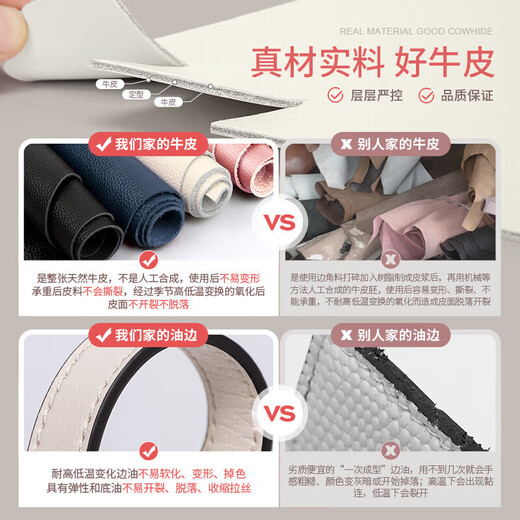 Cnoles women's wallet short real cowhide student mini fashion coffe clip bag for women's birthday gift for girlfriend