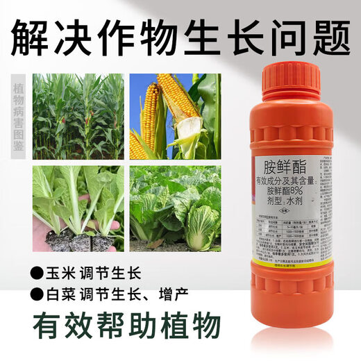 Guoguang Youlehong 8% amine fresh ester coloring increases root production, promotes cell division, preserves flowers and fruits, growth regulator 1000ml