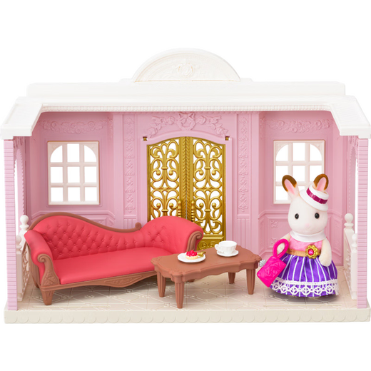 [70% nuevo] Sinbeer Familia Princesa Toy House Girl Doll Toy House Girl Forest Family Play Family Doll Children Regalo de juguete-Hut de moda SYFC6006