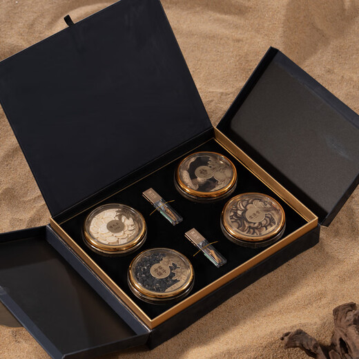Китайский проведенный временем бренд Han Xuan Qilin Gift 137G родителям и старейшинам привести клиентов подарочная коробка Cordyceps Black Wolfberry Holiday Pired Gift Gift Gift