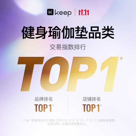 Keep瑜伽垫健身垫183*80cm加宽加厚防滑隔音减震训练垫男士健身运动垫