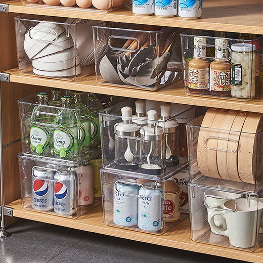 Home KATEI STORY Large Capacity Egg Storage Box Refrigerator Fresh Box Food Grade Refrigerator Storage Box Multi-Function Storage Box Egg Storage Box Without Cover XL 1 Pack