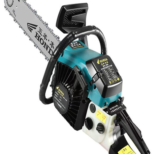 Wuyang Honda chain saw logging saw imported quality four-stroke pure gasoline easy-start professional logging feller high-horsepower chain saw four-stroke pure gasoline 20 inches comes with 4 imported chains