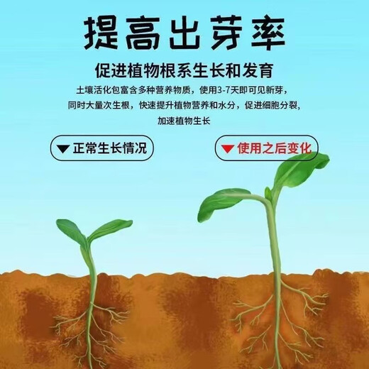 Iosn soil activator black water fertilizer universal flower fertilizer loose soil fine plant flower fertilizer water-soluble fertilizer soil activation treasure single bottle + measuring spoon