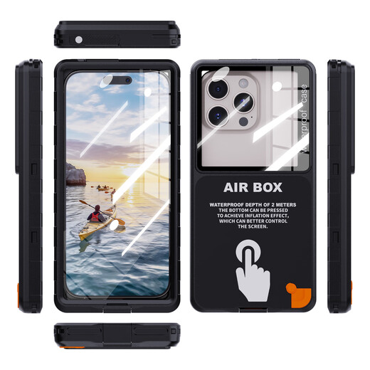Callrun 6,9-Zoll universelles Mobiltelefon wasserdichtes Bag Diving Shell Schwimmfoto Touchscreen Takeout Rider Staubdest