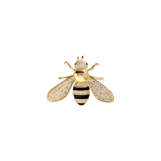 Kamalun (KAMALUN) bee brooch, high-end women's all-match niche corsage brooch, couple's badge, coat, suit and accessories for girlfriend, bee brooch + brand gift box