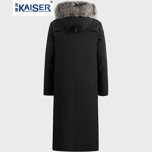 Caeser (KAISER) imported cross marten over knee long mink sleeves over the peacock peacock fur mink coat men's fur integrated winter black (extended cross marten inner liner) mink sleeves 48/L