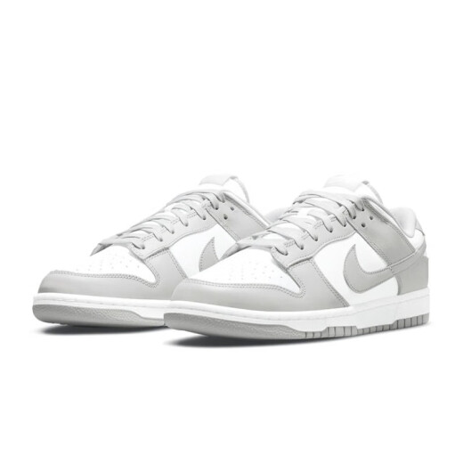 耐克（NIKE）休闲鞋男2025年夏季Dunk Low轻便透气时尚潮流运动鞋DD1391-103 DD1391-103/灰白/主推款 42.5