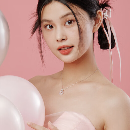 Clect young fish necklace women's 925 silver safety buckle pendant clavicle chain fashion accessories birthday gift for girlfriend