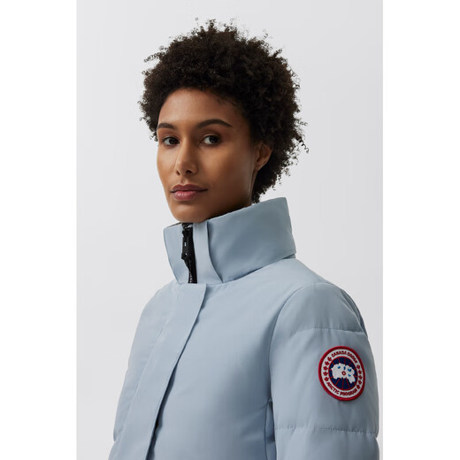 Canada Goose Lyndale Women's Parker Coat Outdoor Casual Jacket Big Goose Down Jacket Classic Upgrade 3824W 854 Dawn Blue S