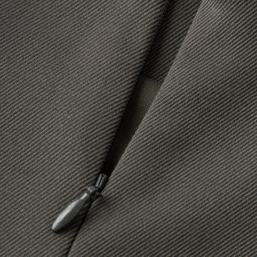 Mai Meng MM Mai Meng Shopping Mall's 23rd autumn and winter new style simple a-line long half suit skirt for women 5EA140881 dark army green L