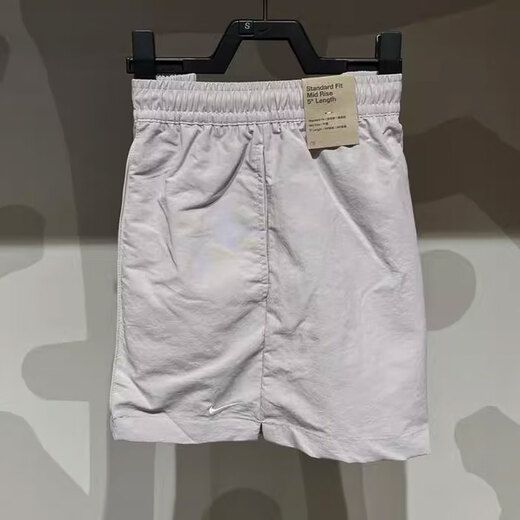 
Nike (NIKE) shorts women's pants 2025 summer new sports pants simple breathable comfortable casual shorts FV6623-019 light gray purple XL
