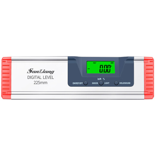 Sanliang level high-precision electronic digital display level multi-functional laser strong magnetic angle meter strong magnetic industrial grade 0-300mm (non-digital display)