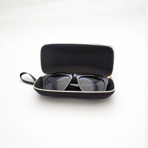 Simple season glasses box small fresh sunglasses box sunglasses box men's portable glasses box boy black
