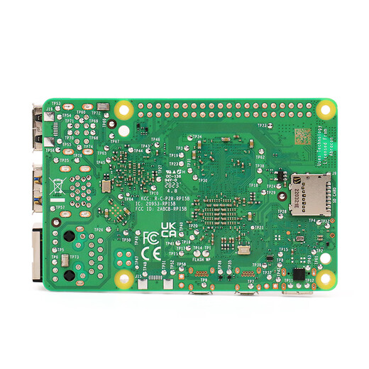 Chuanglebo Raspberry Pi 5 Raspberry Pi 5 Generation Raspberry PI 5B Sensor Vision Open CV Alleinerziehende Motherboard PI5 (4 GB)