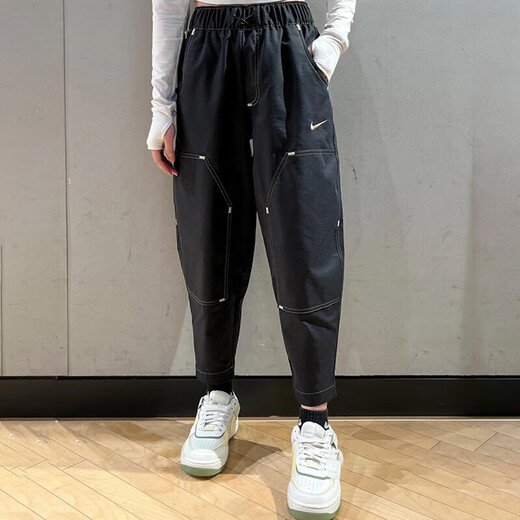 耐克（NIKE）女裤冬季新款运动裤潮流时尚透气舒适宽松长裤 HF6174-010 S