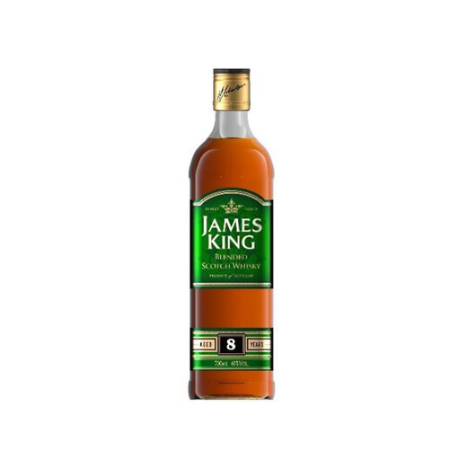JAMES KING詹姆国王8年 红牌平替 苏格兰调和型威士忌 700ml 40度