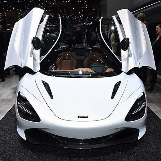 HAOWA McLaren toy car can seat baby and child with remote control sports car stroller children's car electric car four-wheel paint gray