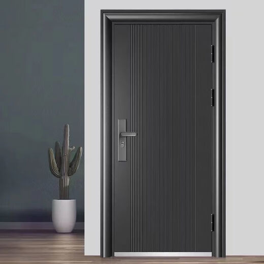 Входная дверь для дома Meikejie, фторуглеродная краска, солнцезащитная стальная дверь, аренда двери, инженерная дверь, входная защитная дверь с замком, 1970*860, открывание наружу