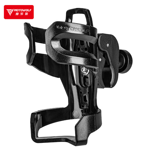 MOTOWOLF motorcycle water cup holder aluminum alloy riding bumper fixed rack electric vehicle bicycle water bottle holder
