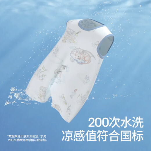 
Betas Mint Baby Pajamas Summer Thin Breathable 2025 New Home Suit Men's and Women's One-piece Clothes