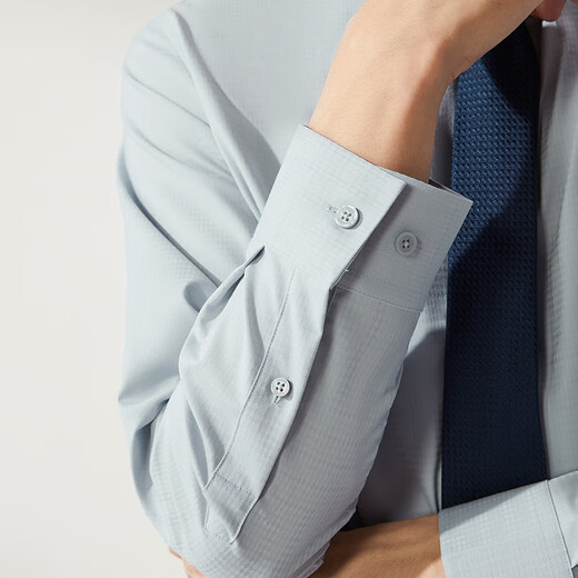 Qipai высококачественные мужские рубашки с длинными рукавами, весенне-осенние деловые повседневные жаккардовые рубашки с геометрическим рисунком