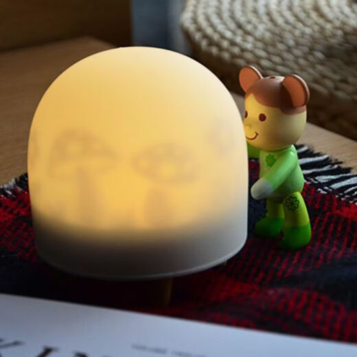 WUNAME scene night light silicone lamp pat lamp sleep bedroom bedside breastfeeding eye protection atmosphere light soft light