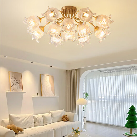 Opp Lighting OPPLE ceiling light atmospheric living room light modern French warm master bedroom dining light personalized 1W full spectrum eye protection finger RA 9712 head 3