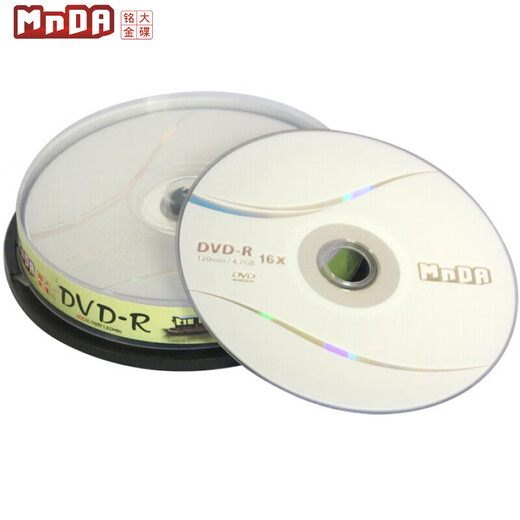 Mingda Golden Disc (MNDA) DVD-R disc/burning disc Jiangnan Water Town Series 16-speed 10-piece barrel blank disc