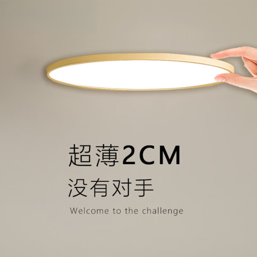 Little Mickey ultra-thin balcony led ceiling lamp corridor aisle bedroom living room lamp kitchen entrance bathroom lamp 383 [white 18 Wa white light] each ID is limited to one