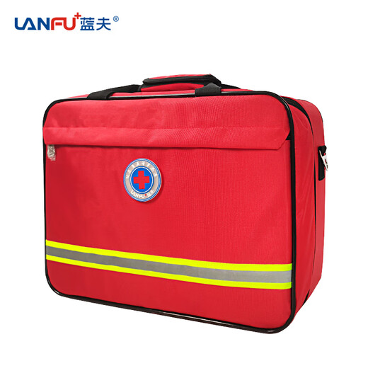 Lanfu Lanfu Protección médica Paquete de emergencia Los deportes al aire libre siempre están equipados con un conveniente paquete médico de Trauma and Trauma Care [Conjunto de rescate 40 Categoría de 82 piezas] LF-12102B
