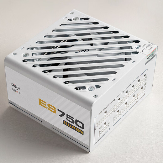 Patriot Esports ES750W/850W SUPER Goldmedaille, Vollmodul, Desktop-Computer-Host-Netzteil, japanischer Kondensator, ATX3.1, geprägtes Kabel, ES750W SUPER Goldmedaille, Vollmodul, ATX3.1, weiß