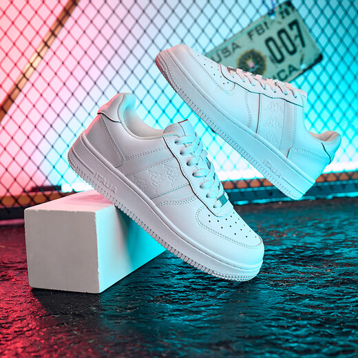 Kappa (Kappa) women's shoes autumn 2025 new height increasing white shoes for women versatile casual sports sneakers for women Lu Yubai 38