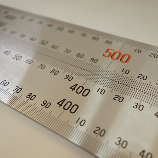 Regla plana de acero inoxidable de alta precisión XMSJ de alta precisión de alta precisión Regla Ultra-Long Ruler 1.5M6M14052 14079 3M 1.5M-6M