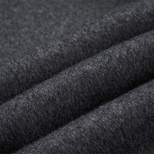 恒源祥双面呢羊毛呢子大衣男士中长款冬季可脱卸羽绒内胆羊绒翻领外套男 Y2316藏青色(可拆卸鹅绒内胆) M 170码-适合体重100-120斤