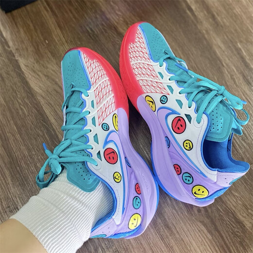 耐克（NIKE）Air Zoom GT. CUT 3 Asw Ep 全明星实战减震防滑耐磨低帮篮球鞋 HJ6630-900紫蓝 41
