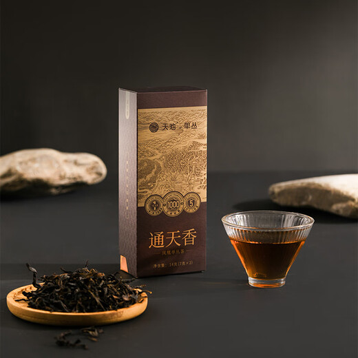 天池乌龙茶金山系列凤凰单丛茶单枞组合香特级112g礼盒装节日送礼茶叶