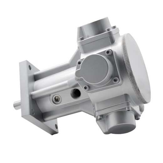 Customized and applicable multi-functional piston pneumatic motor, industrial-grade powerful and high-power torque without spark reduction TMH-1/2 piston motor + vertical flange