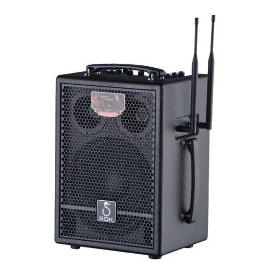 SOK audio high power, high volume, loud pressure, small size, outdoor lever playing, singing, singing, square dancing, Bluetooth portable speaker, Extraordinary Master 910.912 910 (single 8-inch)