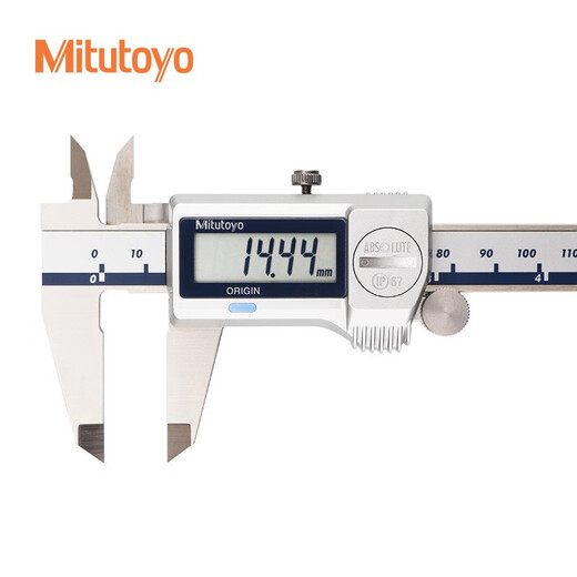Mitutoyo waterproof and oil-proof digital graphics caliper high-precision anti-coolant electronics without output vernier caliper 500-702-20/0-150mm no output 500-702-20/0-150mm original Mitutoyo
